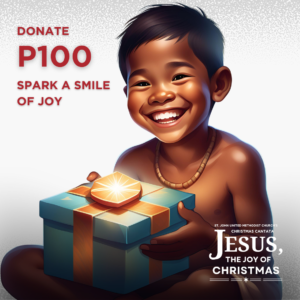 Donate P100 - Spark a Smile of Joy