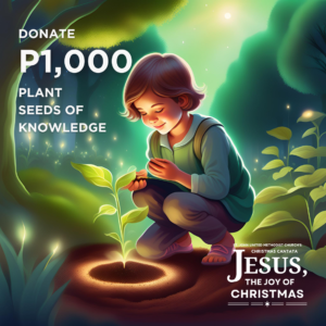 Donate P1,000 - Plant Seeds of Knowledge